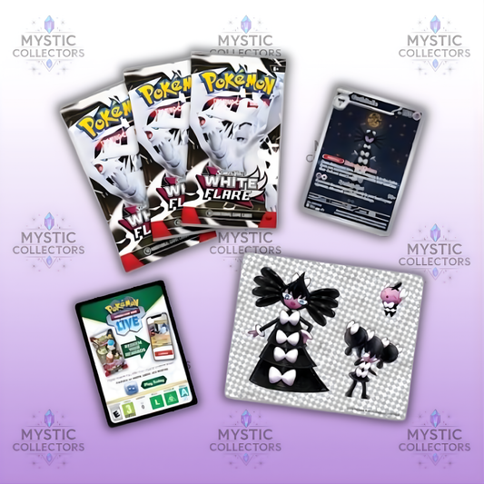 Pokemon - White Flare 3-pack blister Tech Sticker Collection