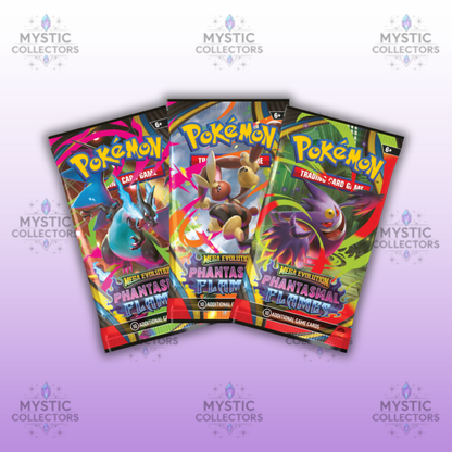 Pokémon: Mega Evolution - Phantasmal Flames 3 Pack Blister