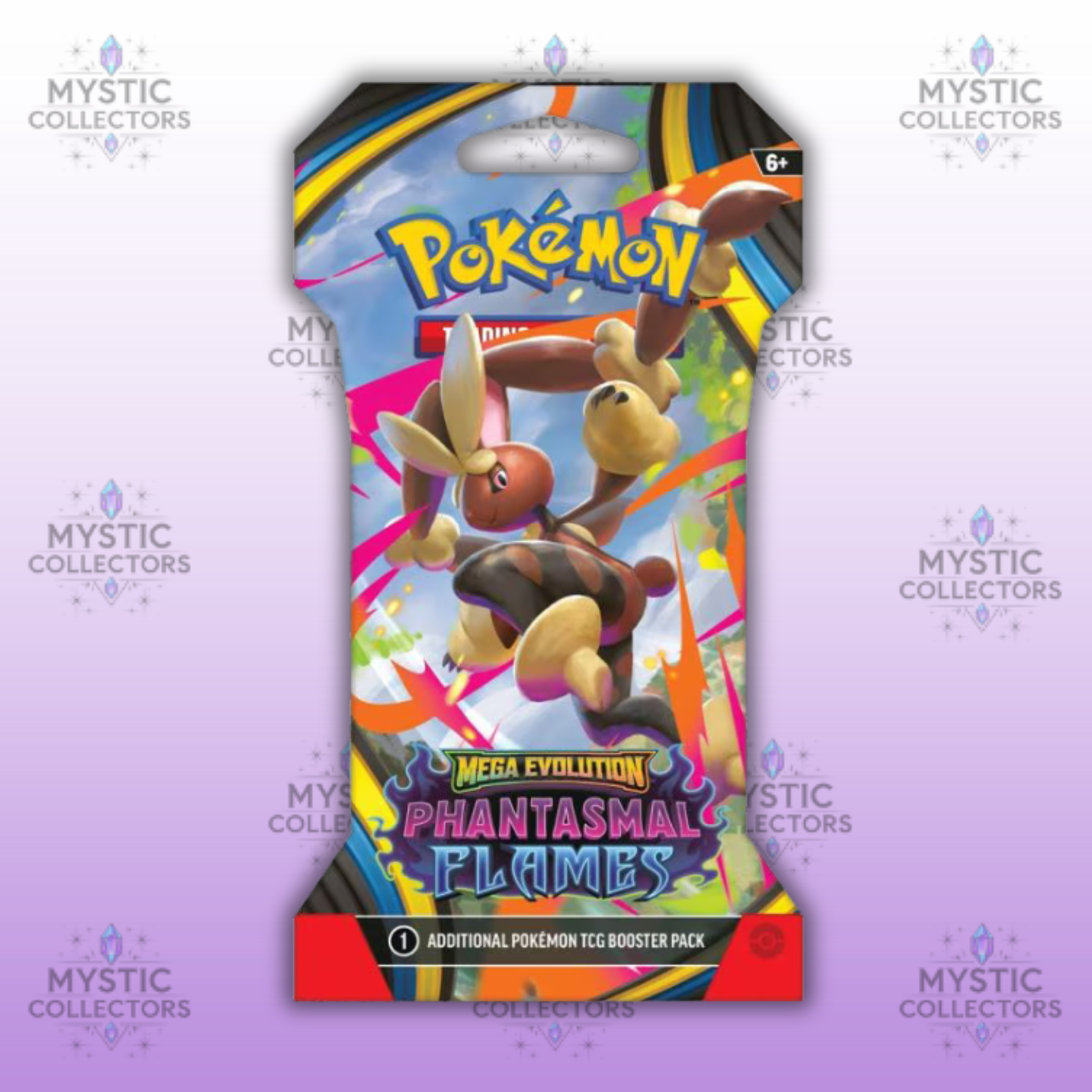 Pokémon - Mega Evolution Phantasmal Flames - Sleeved Booster Pack