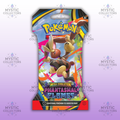 Pokémon - Mega Evolution Phantasmal Flames - Sleeved Booster Pack
