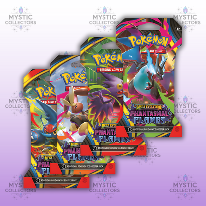 Pokémon - Mega Evolution Phantasmal Flames - Sleeved Booster Pack