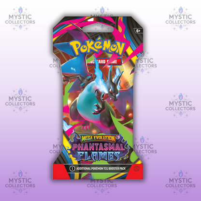 Pokémon - Mega Evolution Phantasmal Flames - Sleeved Booster Pack