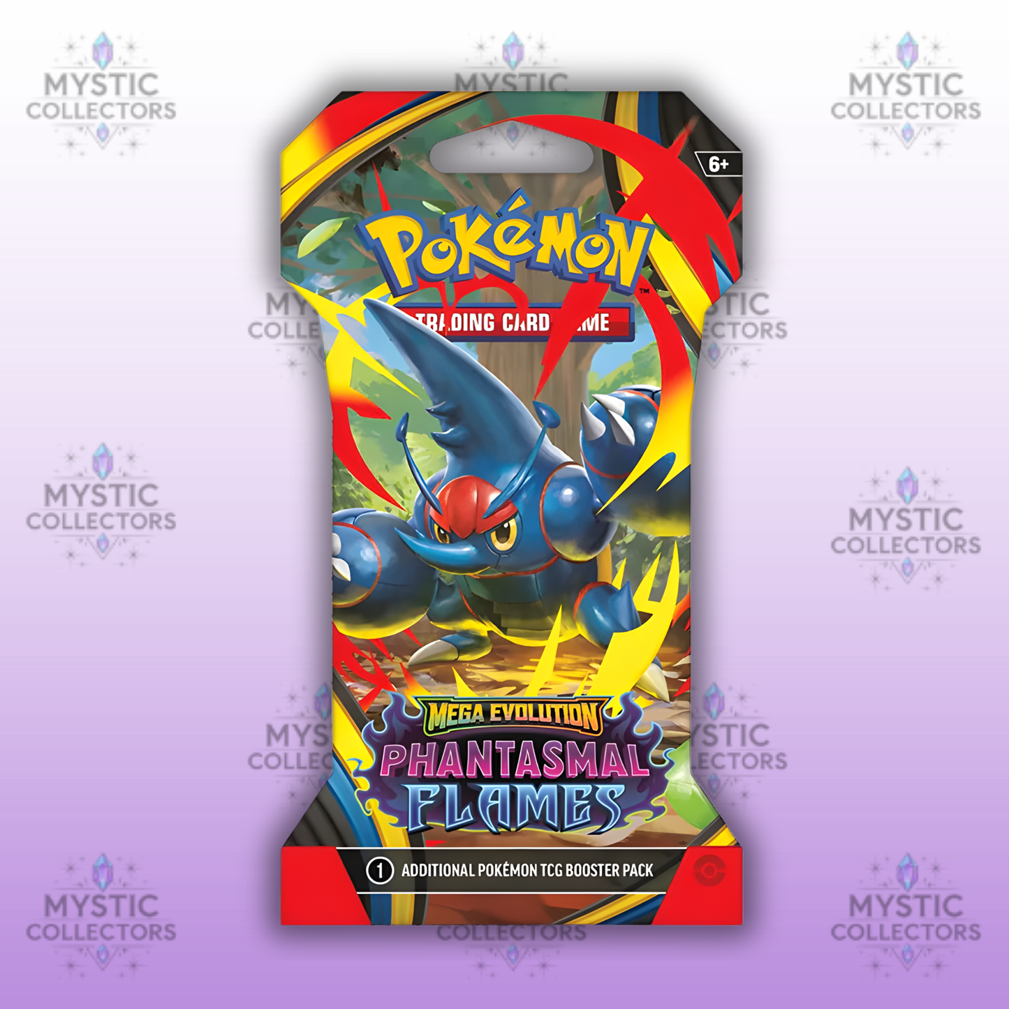 Pokémon - Mega Evolution Phantasmal Flames - Sleeved Booster Pack